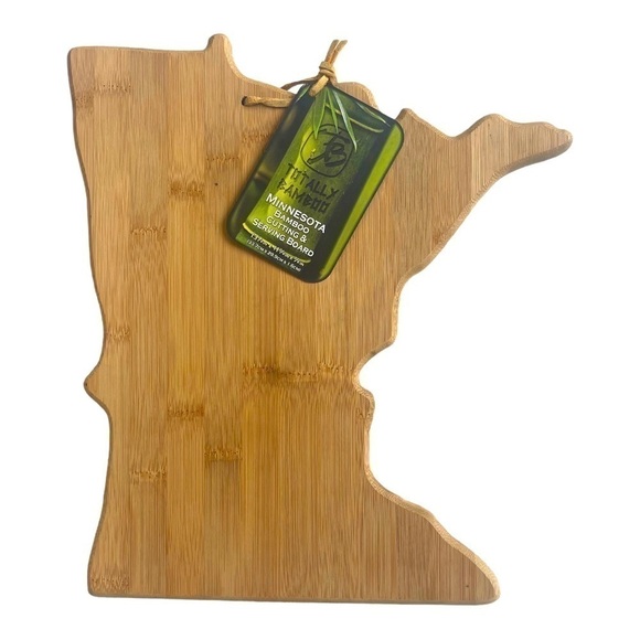 NWT Totally Bamboo Cutting Board Minnesota State Bamboo Serving & Cutting Board - Picture 2 of 5